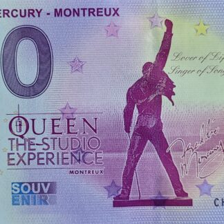 Billete conmemorativo de Freddie Mercury